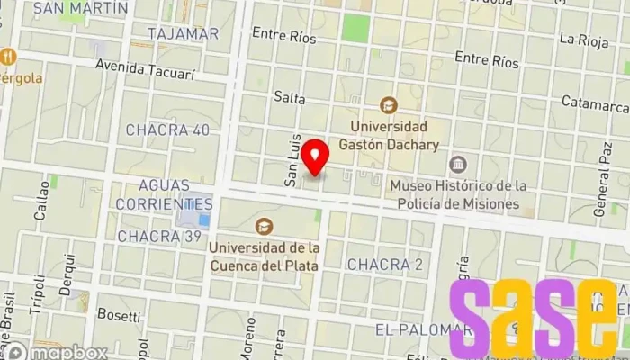 mapa de Electro Misiones Neored - Posadas Tienda de electricidad, Tienda de móviles, Tienda de informática, Tienda de artículos para el hogar, Tienda de iluminación en Posadas