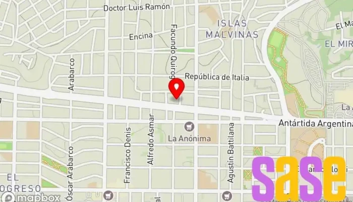 mapa de Electro Neuquen Tienda de electrónica, Contratista de telecomunicaciones en Neuquén