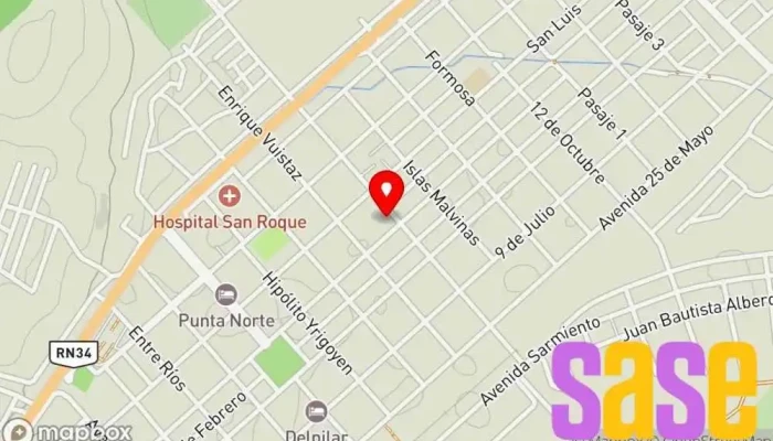 mapa de ELECTRO NORTE Tienda de electricidad en Embarcacion
