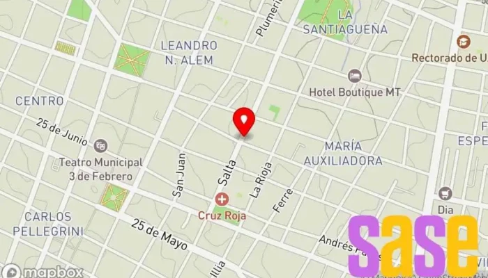 mapa de Electro Rio Tienda de electricidad en Paraná