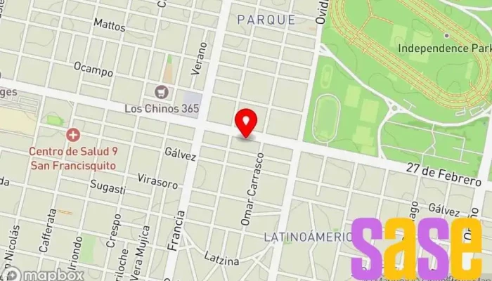 mapa de Electro Rosario Tienda de accesorios para móviles en Rosario