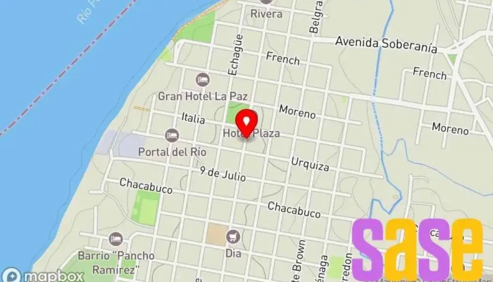 mapa de Electro Tecnica  en La Paz