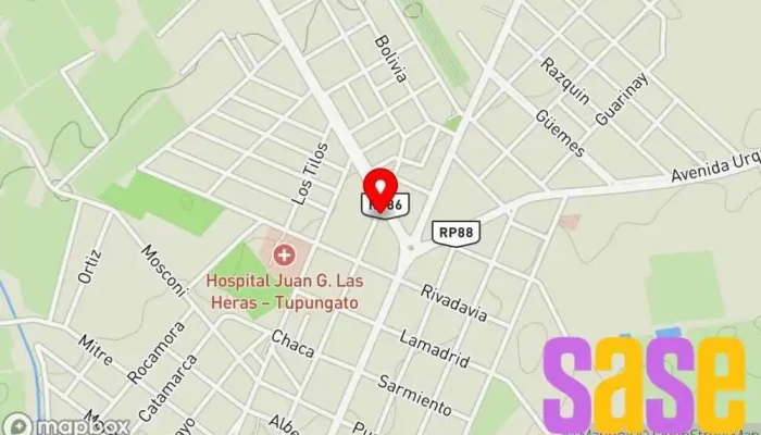 mapa de Electro T&T Tupungato Tienda de electricidad, Tienda de accesorios informáticos en Tupungato