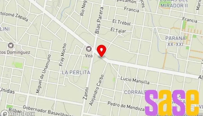 mapa de electroAB Comercio en Paraná