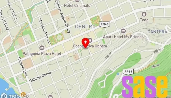 mapa de Electroandes store SRL  en San Martín de los Andes