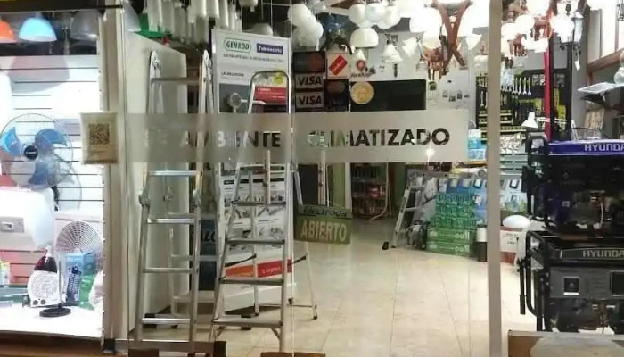 Electroda materiales eléctricos aire acondicionado - Leandro N. Alem