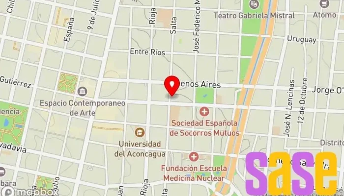 mapa de Electrofuentes S.A. - Soluciones de Energía Tienda de electricidad, Establecimiento de reparación de artículos electrónicos, Tienda de electrónica en Mendoza