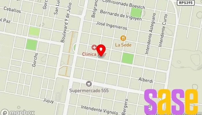 mapa de ELECTROINSUMOS PORTEÑA Tienda de electricidad en Porteña
