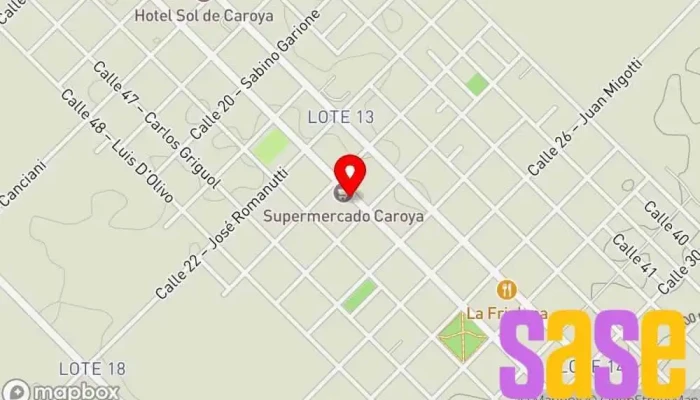 mapa de Electrolíder Tienda de electricidad, Comercio en Col. Caroya