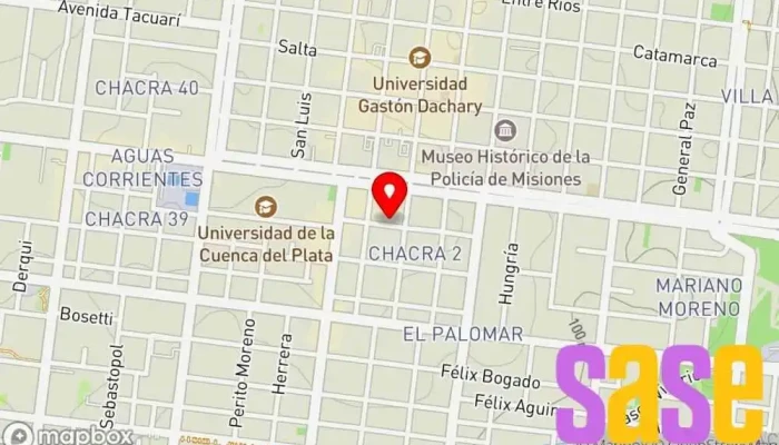 mapa de Electromecánica Eldorado Taller de reparación de motores eléctricos en Posadas