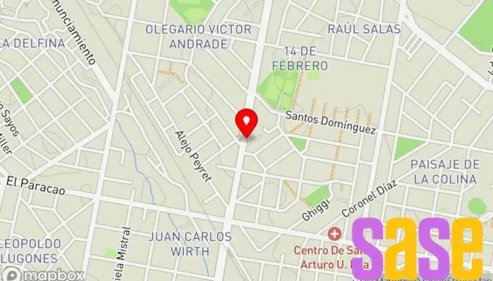 mapa de Electromecanica Fontana Taller de reparación de motores eléctricos en Paraná