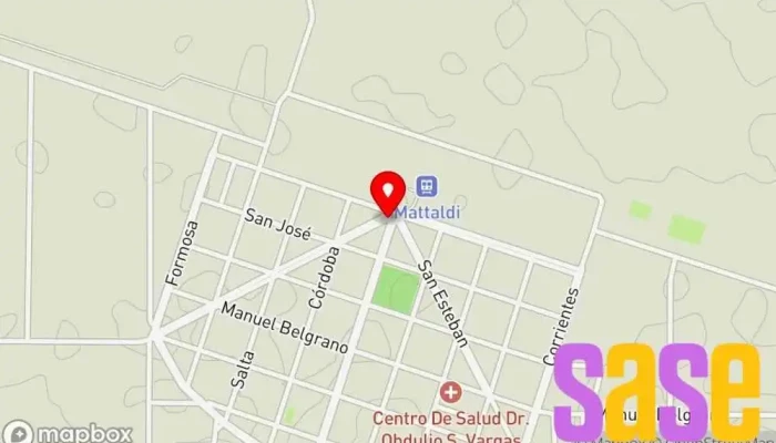 mapa de Electromecánica gastaldi Taller de reparación de automóviles en Mattaldi