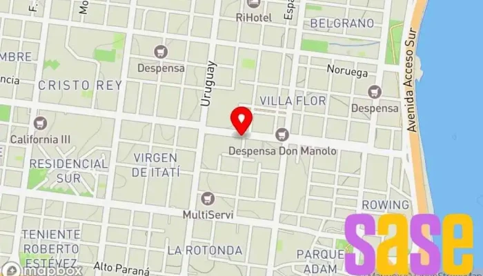 mapa de Electromecánica Gerardo Taller de reparación de automóviles en Posadas