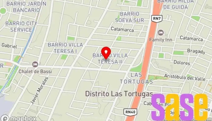 mapa de ELECTROMECANICA JORGE FELIPE TURCO Servicio de reparación de sistemas eléctricos para automóviles en Godoy Cruz