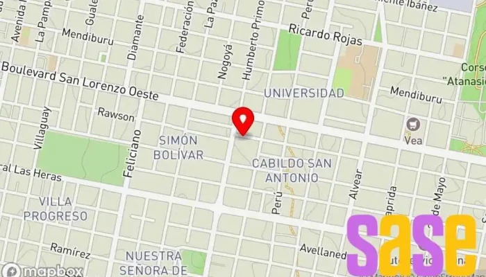 mapa de Electromecanica Jorge O. Rodriguez e Hijos Taller de reparación de automóviles en Concordia