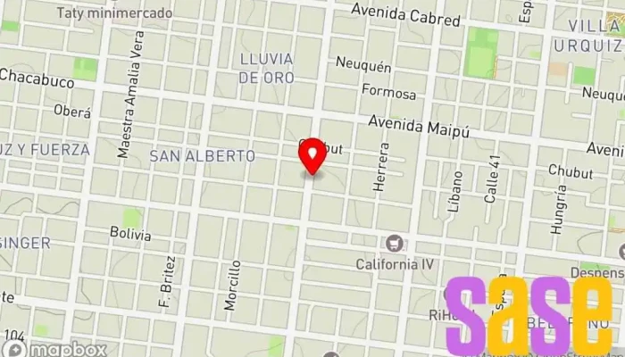 mapa de Electromecánica Kuki Taller de automóviles en Posadas