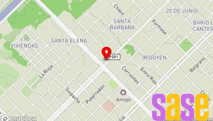 mapa de Electromecánica Ruben Taller de reparaciones eléctricas en Apóstoles