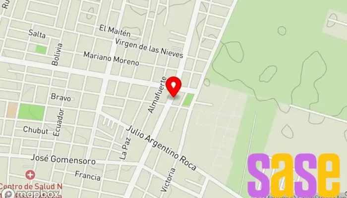 mapa de ElectroMotor Tienda de repuestos para automóviles, Taller de reparación de motores eléctricos en Mendoza