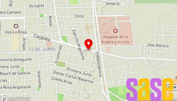 mapa de ELECTROMUNDO Tienda de iluminación en La Rioja