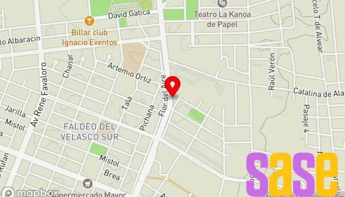 mapa de Electromundo Suc. Ortiz de Ocampo Tienda de electricidad en La Rioja