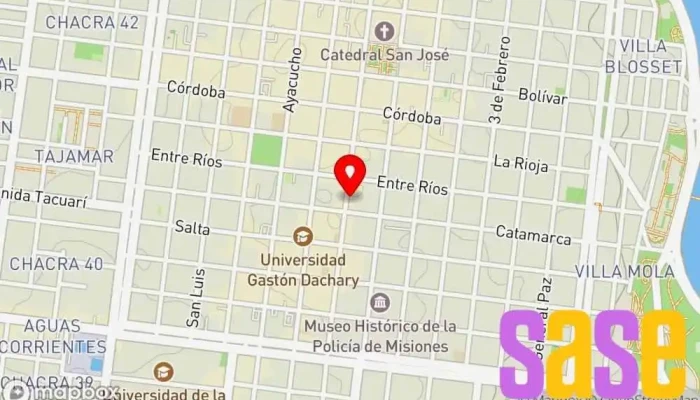mapa de Electrónica 2000 Tienda de componentes electrónicos en Posadas