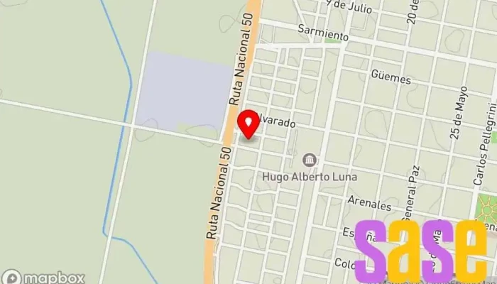 mapa de Electronica Ale Tienda de electrónica en San Ramon de la Nueva Oran