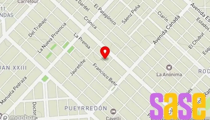 mapa de Electrónica Automotriz Taller de automóviles en Comodoro Rivadavia