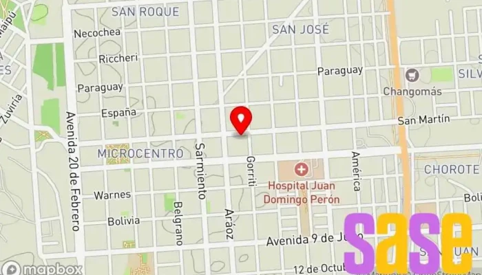 mapa de Electrónica Cazón Tienda de reparación de teléfonos móviles en Tartagal