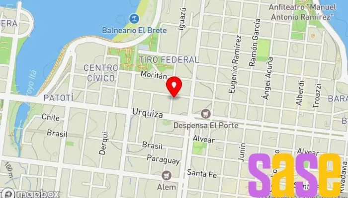 mapa de Electrónica Cejo Servicio de reparación de electrodomésticos en Posadas
