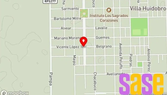 mapa de Electrónica Centro Centro comercial en Villa Huidobro
