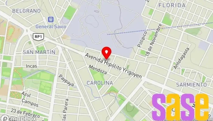 mapa de ELECTRONICA E INFORMATICA CAROLINA Tienda de artículos para el hogar en Palpalá