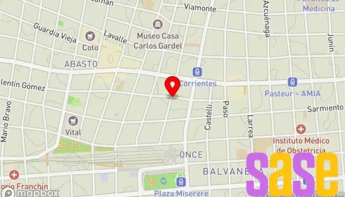 mapa de Electrónica El Universo Tienda de electrónica en Cdad. Autónoma de Buenos Aires