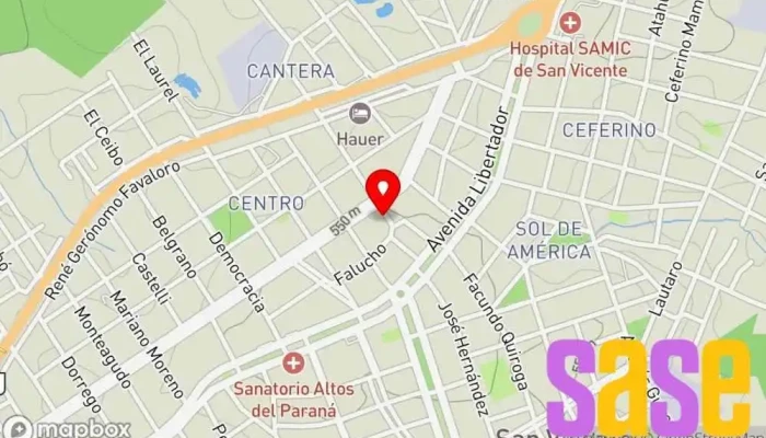 mapa de Electrónica Ernesto Tienda de electrónica en San Vicente