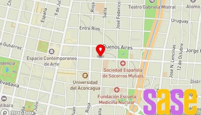 mapa de Electrónica GA-VI Tienda de componentes electrónicos, Proveedor de repuestos de electrodomésticos en Mendoza