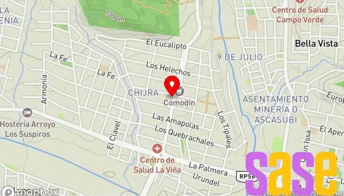 mapa de Electrónica Génesis Tienda de componentes electrónicos, Servicio de reparación de pequeños electrodomésticos en San Salvador de Jujuy