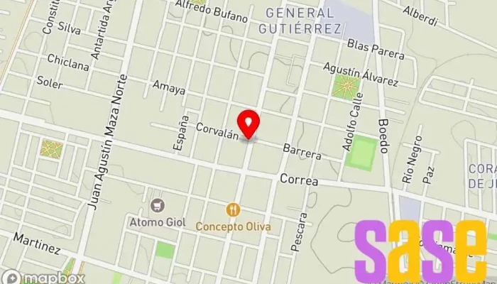 mapa de ELECTRÓNICA GERMÁN Tienda de electrodomésticos en Maipú