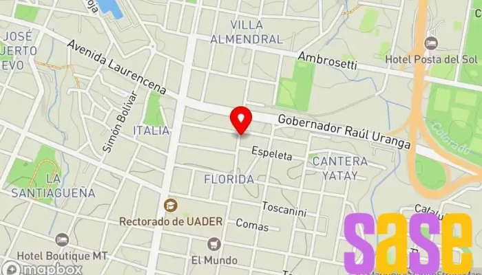 mapa de Electronica Hd de Hugo Foletto Tienda de electrónica en Paraná