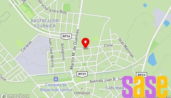 mapa de Electrónica IDH  en Rosario de Lerma