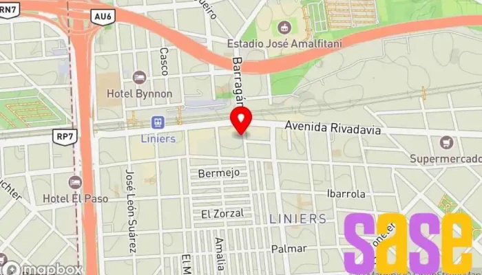mapa de Electrónica Liniers Tienda de electrónica, Tienda de componentes electrónicos en GQA