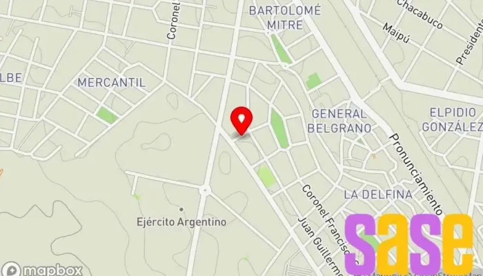 mapa de Electrónica Meiza Servicio de reparación de televisores, Servicio de informática, Servicio de reparación de equipos de música en Paraná