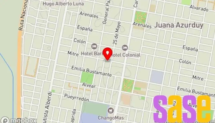 mapa de ELECTRONICA MITRE Asesor en San Ramon de la Nueva Oran