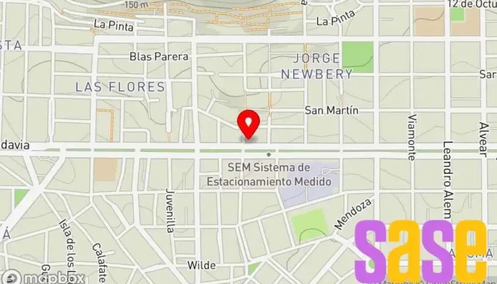 mapa de Electronica Rivadavia SRL Comercio en Comodoro Rivadavia
