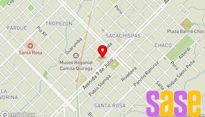mapa de Electrónica Valle Servicio de reparación de televisores en Chajarí