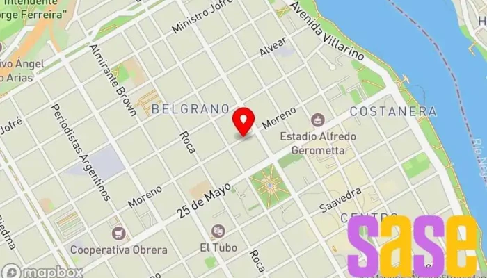 mapa de Electrónica Viedma  en Viedma