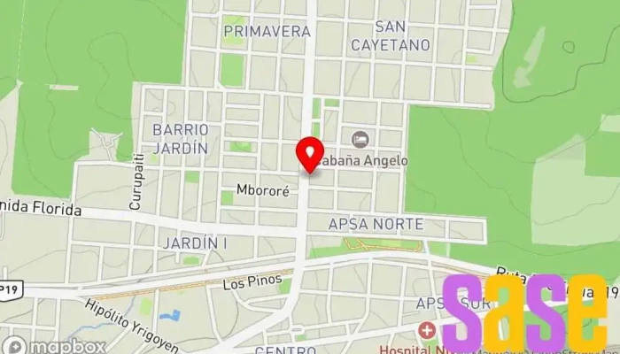 mapa de ElectroNorte informática Oficinas de empresa en Wanda