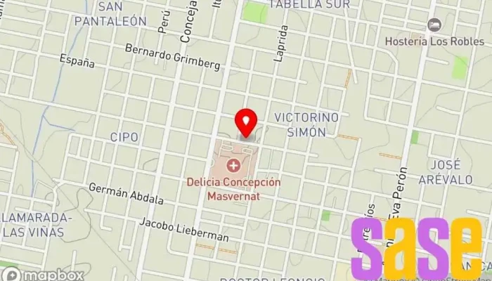 mapa de Electronorte Tienda de electricidad en Concordia