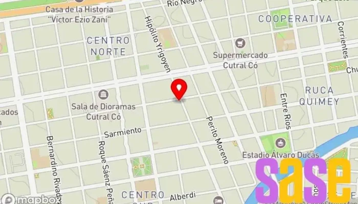 mapa de Electropartes Repuestos Comercio en Cutral Co