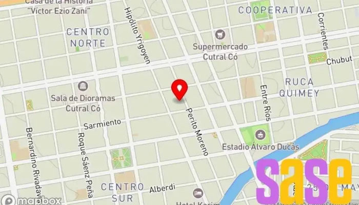 mapa de Electroser Tienda de iluminación, Tienda de herramientas en Cutral Co