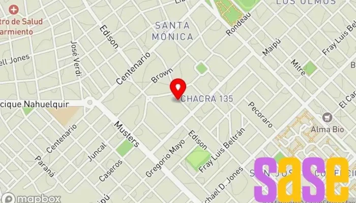 mapa de Electroservicio Lara Servicio de alquiler de herramientas en Trelew