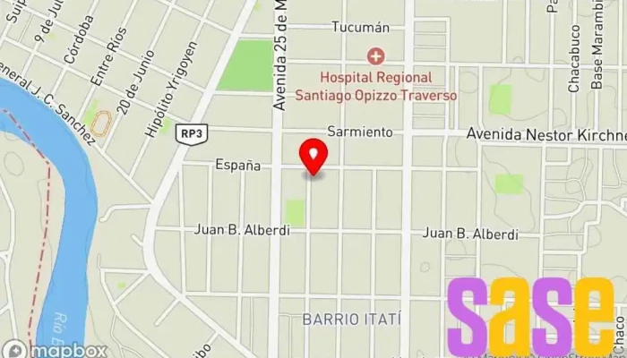 mapa de ELECTROSIM Taller mecánico en El Colorado